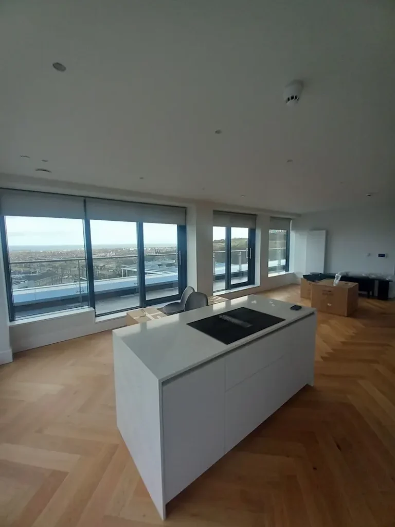 Roller blinds for kitchens